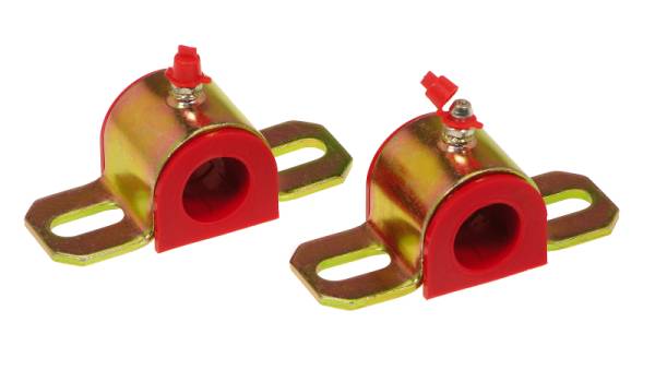 Prothane - Prothane 19-1164 Prothane Universal Greasable Sway Bar Bushings - 21MM - Type A Bracket - Red