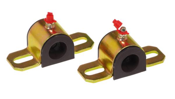 Prothane - Prothane 19-1164-BL Prothane Universal Greasable Sway Bar Bushings - 21MM - Type A Bracket - Black