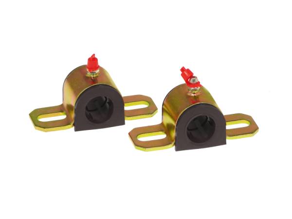 Prothane - Prothane 19-1165-BL Prothane Universal Greasable Sway Bar Bushings - 22MM - Type A Bracket - Black