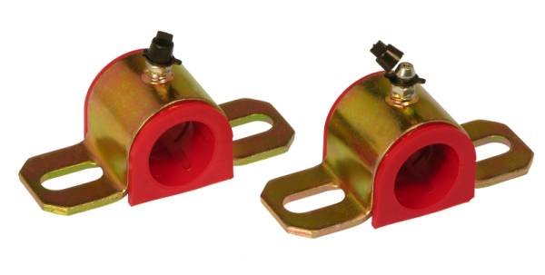 Prothane - Prothane 19-1168 Prothane Universal Greasable Sway Bar Bushings - 25MM - Type A Bracket - Red