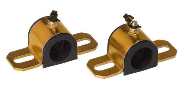 Prothane - Prothane 19-1168-BL Prothane Universal Greasable Sway Bar Bushings - 25MM - Type A Bracket - Black