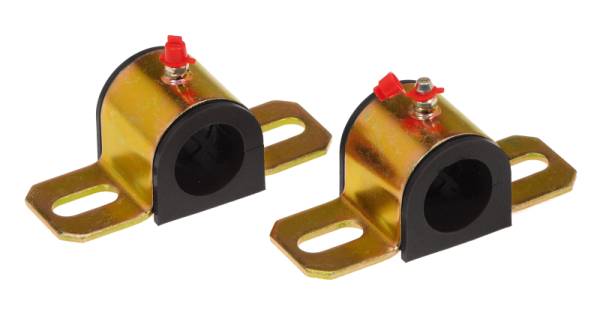 Prothane - Prothane 19-1178-BL Prothane Universal Greasable Sway Bar Bushings - 1 1/8in - Type B Bracket - Black