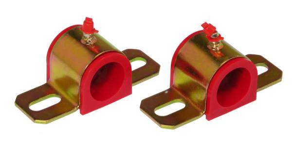 Prothane - Prothane 19-1179 Prothane Universal Greasable Sway Bar Bushings - 1 1/4in - Type B Bracket - Red