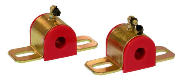Prothane - Prothane 19-1203 Prothane Universal 90 Deg Greasable Sway Bar Bushings - 5/8in - Type B Bracket - Red
