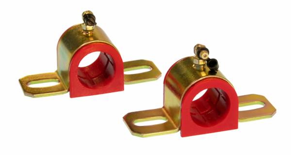 Prothane - Prothane 19-1211 Prothane Universal 90 Deg Greasable Sway Bar Bushings - 1 1/4in - Type B Bracket - Red