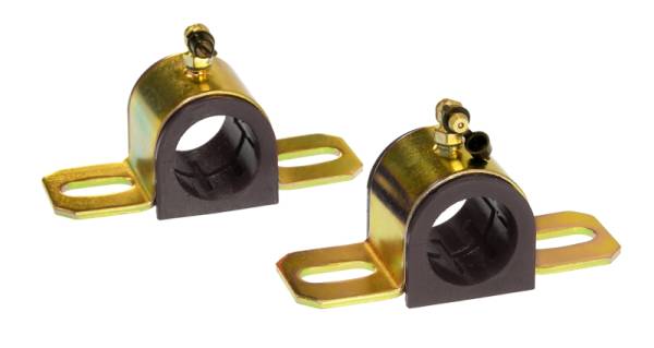 Prothane - Prothane 19-1211-BL Prothane Universal 90 Deg Greasable Sway Bar Bushings - 1 1/4in - Type B Bracket - Black