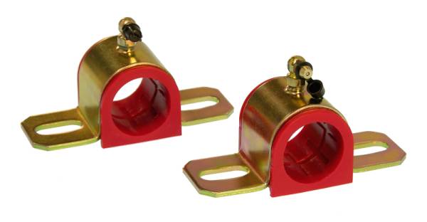 Prothane - Prothane 19-1212 Prothane Universal 90 Deg Greasable Sway Bar Bushings - 1 5/16in - Type B Bracket - Red