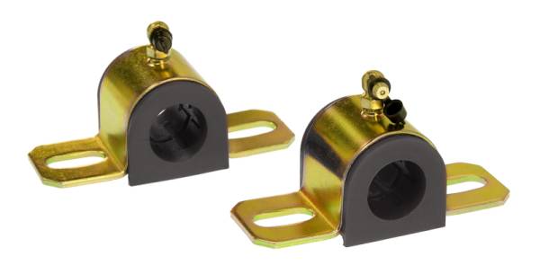 Prothane - Prothane 19-1214-BL Prothane Universal 90 Deg Greasable Sway Bar Bushings - 26MM - Type B Bracket - Black