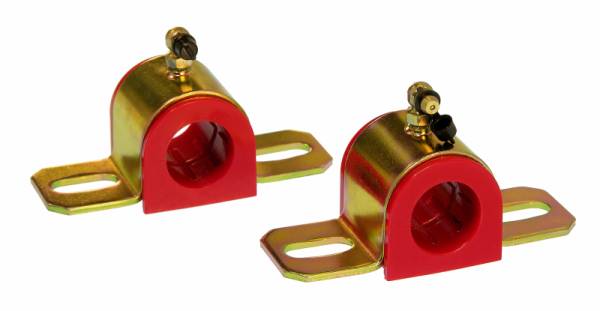 Prothane - Prothane 19-1215 Prothane Universal 90 Deg Greasable Sway Bar Bushings - 27MM - Type B Bracket - Red