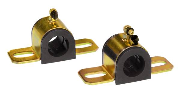 Prothane - Prothane 19-1216-BL Prothane Universal 90 Deg Greasable Sway Bar Bushings - 28MM - Type B Bracket - Black