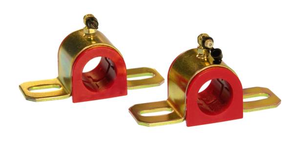 Prothane - Prothane 19-1217 Prothane Universal 90 Deg Greasable Sway Bar Bushings - 29MM - Type B Bracket - Red