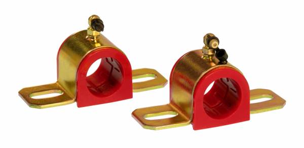 Prothane - Prothane 19-1219 Prothane Universal 90 Deg Greasable Sway Bar Bushings - 31MM - Type B Bracket - Red