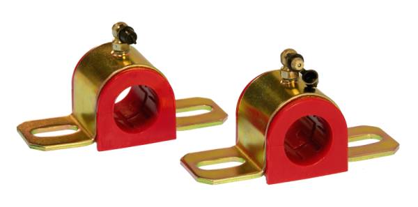 Prothane - Prothane 19-1221 Prothane Universal 90 Deg Greasable Sway Bar Bushings - 1 1/16in - Type B Bracket - Red