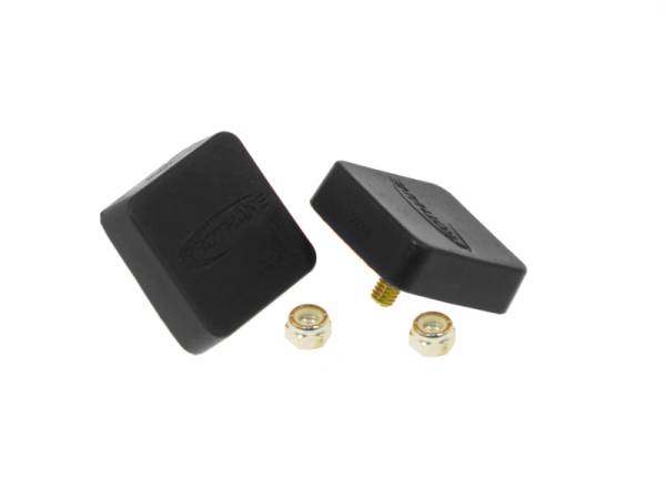 Prothane - Prothane 19-1304-BL Prothane Universal Bump Stop 5/8X2X2 Sqr w/ Ctr Stud - Black