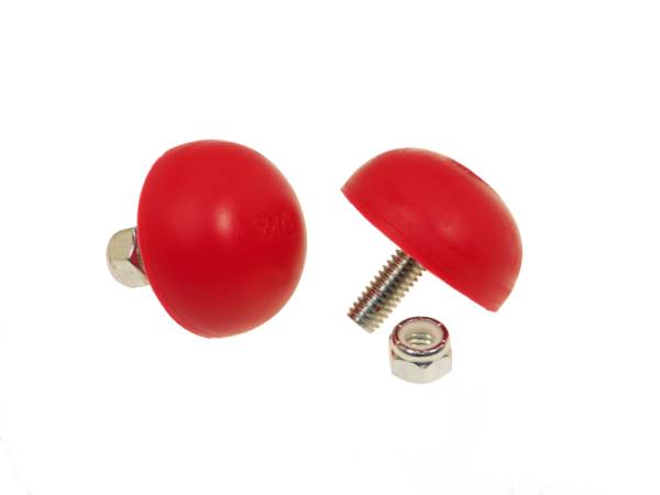 Prothane - Prothane 19-1315 Prothane Universal Bump Stop 11/16X1 5/8 Dia Btn - Red