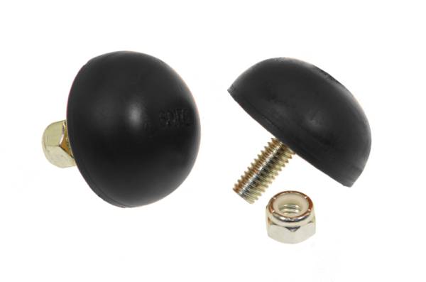 Prothane - Prothane 19-1315-BL Prothane Universal Bump Stop 11/16X1 5/8 Dia Btn - Black