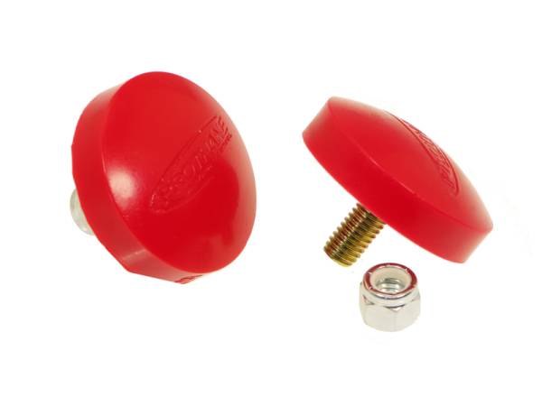 Prothane - Prothane 19-1316 Prothane Universal Bump Stop 11/16X2 Button - Red