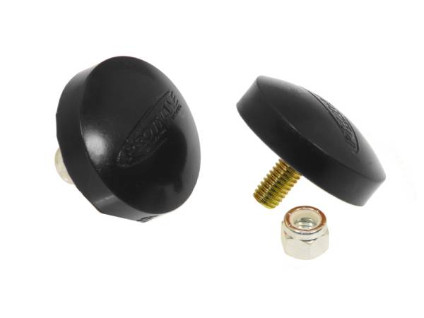 Prothane - Prothane 19-1316-BL Prothane Universal Bump Stop 11/16X2 Button - Black