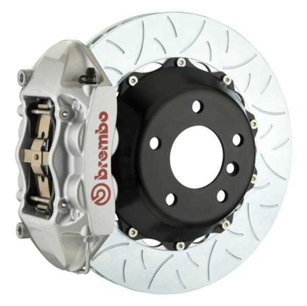 Brembo - Brembo 2P3.9050A3 Brembo 15-17 F150 (Excl. Raptor) Rear GT BBK 4 Piston Cast 380x28 2pc Rotor Slotted Type3-Silver