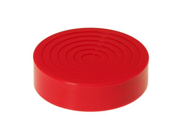 Prothane - Prothane 19-1401 Prothane Universal Jack Pad 7.25in Diameter Model - Red