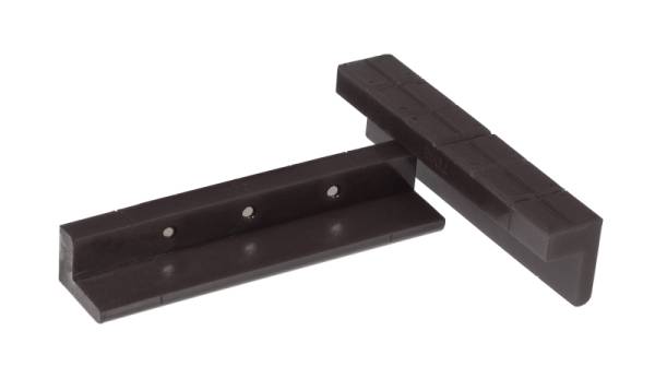 Prothane - Prothane 19-1450-BL Prothane Universal Vice Pads Soft Jaw Kit - Black