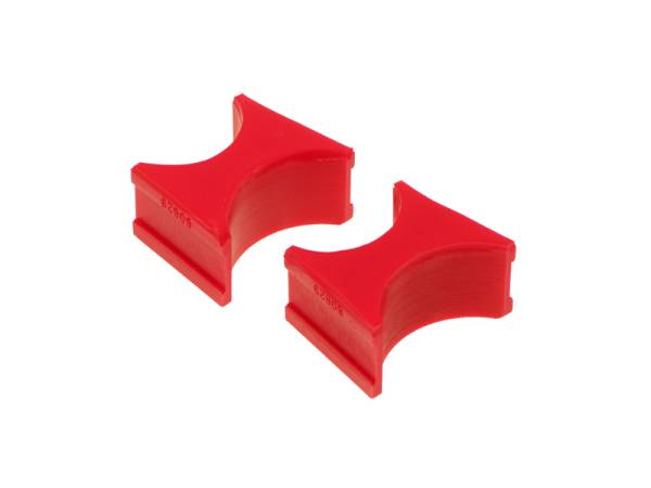 Prothane - Prothane 19-1718 Prothane Universal Shock Reservoir Mounts - 1.5/2.0 Diameter - Red