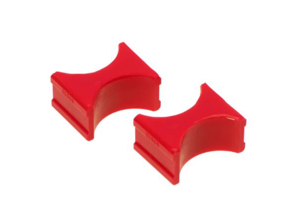 Prothane - Prothane 19-1721 Prothane Universal Shock Reservoir Mounts - 2.0/2.0 Diameter - Red