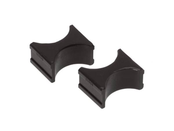 Prothane - Prothane 19-1721-BL Prothane Universal Shock Reservoir Mounts - 2.0/2.0 Diameter - Black