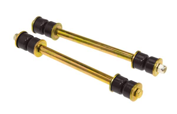 Prothane - Prothane 19-419-BL Prothane Universal End Link Set - 7 3/8in Mounting Length - Black