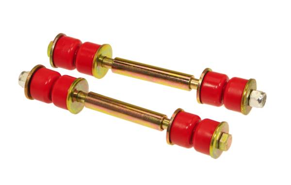 Prothane - Prothane 19-424 Prothane Universal End Link Set - 4 5/8in Mounting Length - Red