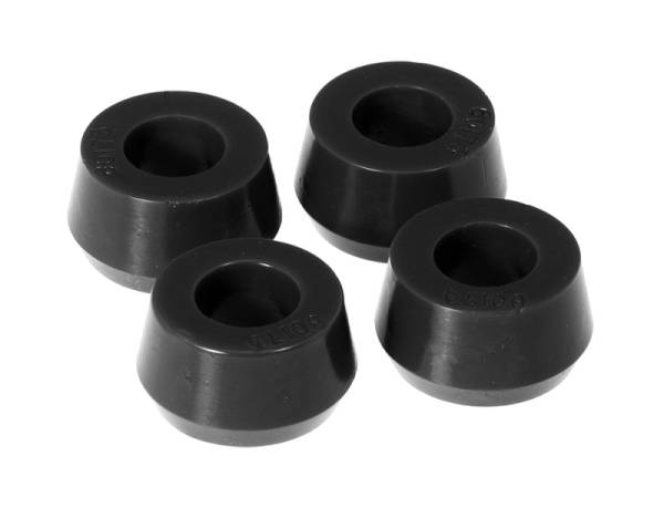 Prothane - Prothane 19-917-BL Prothane Universal Shock Bushings - Large Hourglass - 11/16 ID - Black