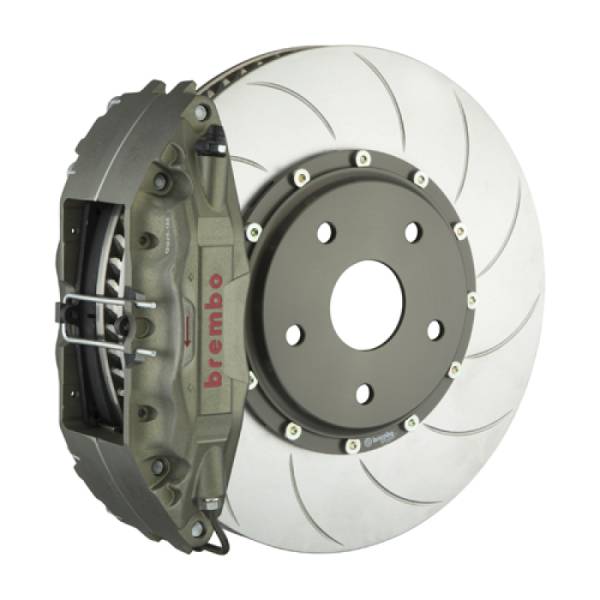 Brembo - Brembo 3K2.6005A Brembo 80-89 930 PISTA Front Race BBK 4 Piston Cast 2pc 328 x35x6 4a 2pc Rotor T5-Clear HA