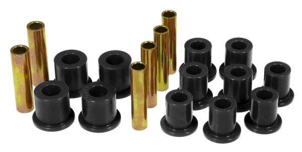 Prothane - Prothane 6-1011-BL Prothane 77-79 Ford F250 4wd Front Spring & Shackle Bushings - Black
