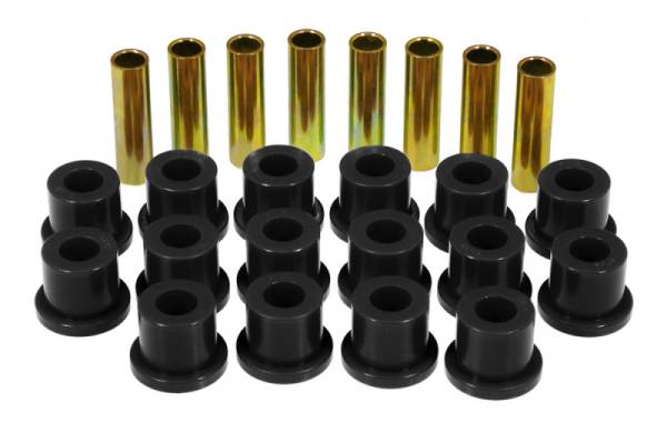 Prothane - Prothane 6-1023-BL Prothane 68-72 Ford F100/150 2wd Rear Spring & Shackle Bushings - Black