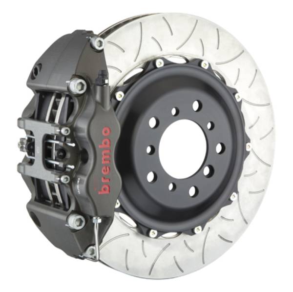 Brembo - Brembo 3K2.8044A Brembo 05-09 Corvette Z51 PISTA Front Race BBK 4 Piston Billet 2pc355x35x53a 2pc Rotor T3-Clear HA