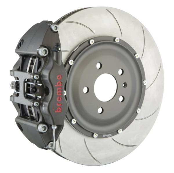 Brembo - Brembo 3K2.9020A Brembo 09-15 CTS-V PISTA Front Race BBK 4 Piston Billet 2pc380x34x6 5a 2pc Rotor T5-Clear HA