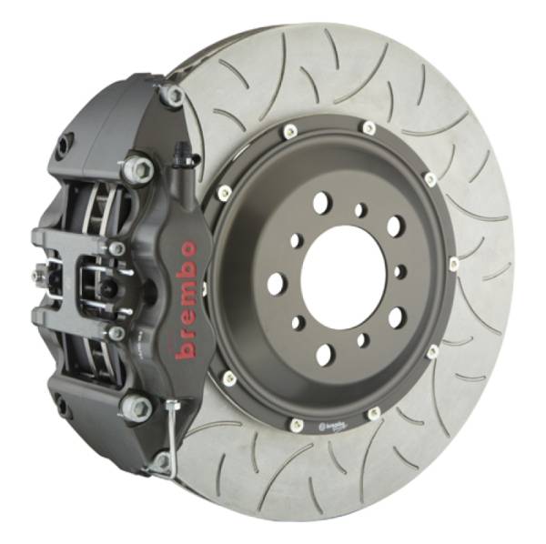 Brembo - Brembo 3K2.9044A Brembo 05-14 Mustang GT PISTA Front Race BBK 6 Piston Forged380x34x6 5a 2pc Rotor T3-Clear HA