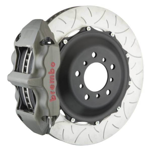 Brembo - Brembo 3K2.9048A Brembo 06-13 Corvette Z06 PISTA Fr Race BBK 6Pis Forged 380x35x53a 2pc Rotor T3-Clear HA