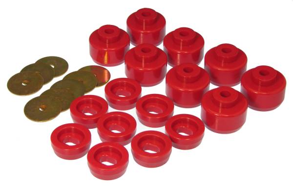 Prothane - Prothane 7-148 Prothane 99-07 Chevy Silverado Canadian Model Body Mount - Red