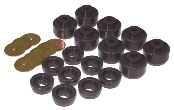 Prothane - Prothane 7-148-BL Prothane 99-07 Chevy Silverado Canadian Model Body Mount - Black