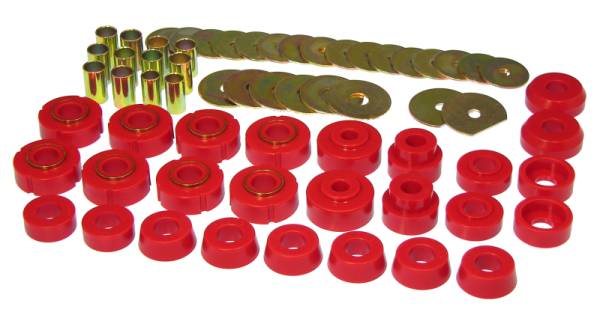 Prothane - Prothane 7-149 Prothane 65-70 Chevy Impala Convertible Body Mount - Red