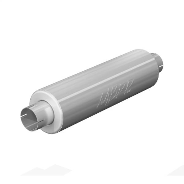 MBRP - MBRP Exhaust pGP120809 MBRP Universal 3in ID Inlet/Outlet 26in Single AL Mild Tone Muffler (NO DROPSHIP)