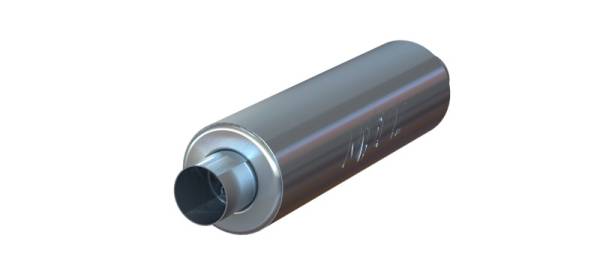 MBRP - MBRP Exhaust pGP122106 MBRP Universal 3in ID Inlet/Outlet 26in Single Chambered Muffler Aluminum (NO DROPSHIP)