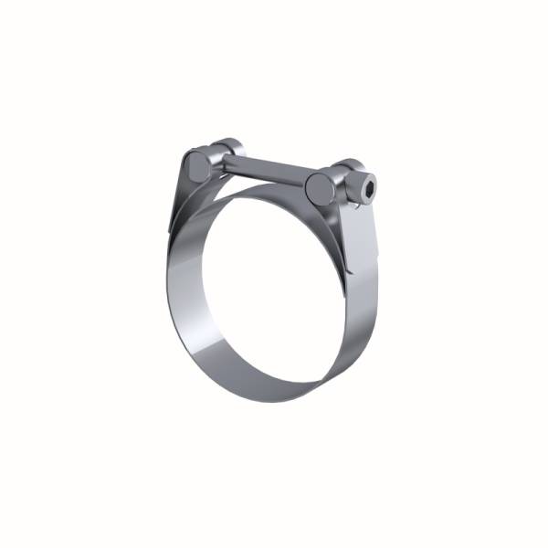 MBRP - MBRP Exhaust pGP20250 MBRP Universal 2.5in Barrel Band Clamp - Stainless (NO DROPSHIP)