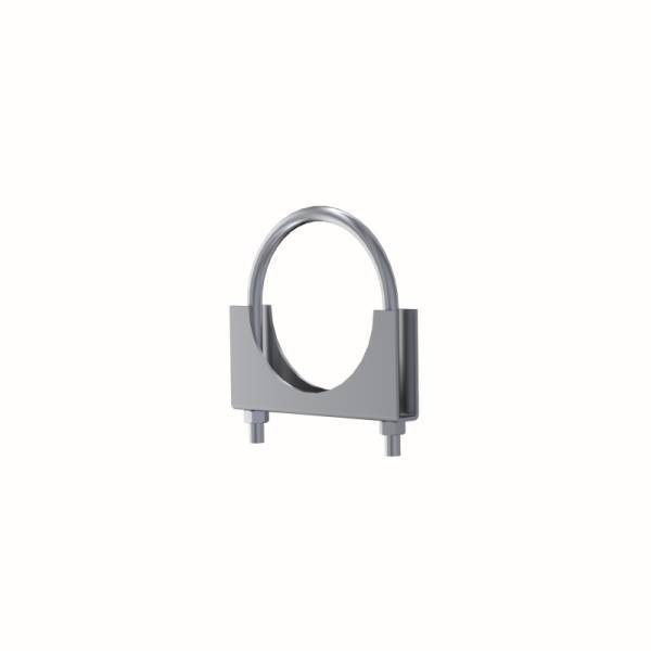 MBRP - MBRP Exhaust pGP4C MBRP Universal 4in Exhaust Saddle Clamp Mild Steel (NO DROPSHIP)
