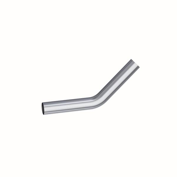MBRP - MBRP Exhaust pMB2011 MBRP Universal 3.5in - 45 Deg Bend 12in Legs Aluminized Steel (NO DROPSHIP)