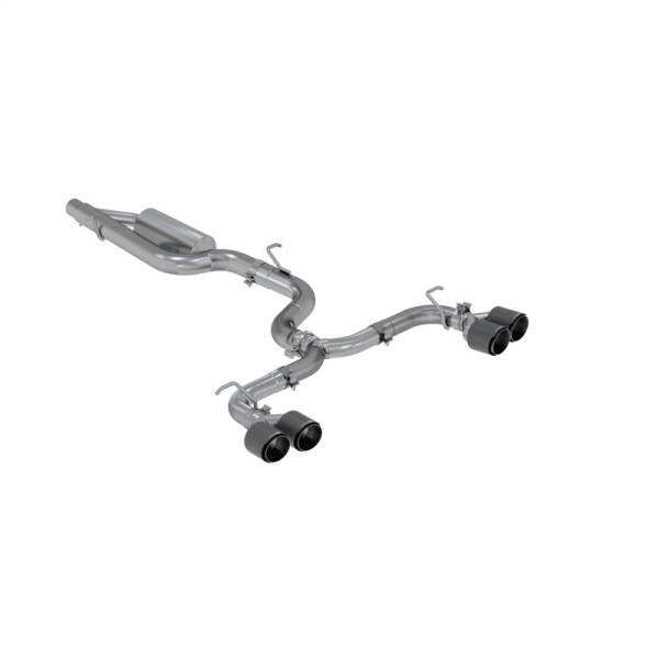 MBRP - MBRP Exhaust pS46033CF MBRP 15-19 VW Golf R MK7/MK7.5 3in T304 Cat Back Exhaust w/ Carbon Fiber Tips