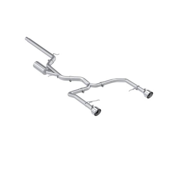 MBRP - MBRP Exhaust pS4615304 MBRP 2022 Volkswagen Jetta GLI 3in/2.5in Cat Back Dual Rear Exit - T304