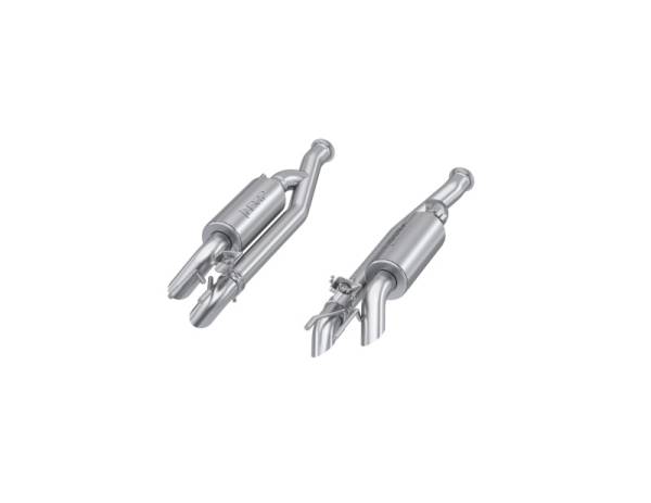 MBRP - MBRP Exhaust pS5601304 MBRP 19-23 Mercedes-Benz G63 4.0TT V8 T304 SS 2.5in Pre-Axle Cat-Back Exhaust Dual Split Quad Side