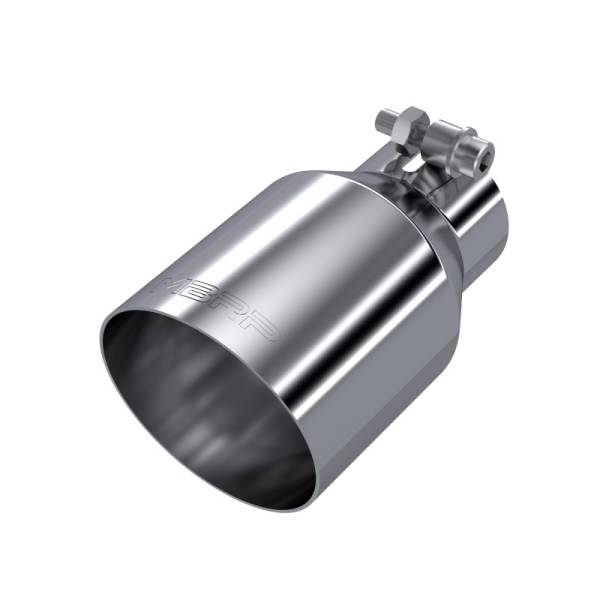 MBRP - MBRP Exhaust pT5176 MBRP Universal T304 SS Tip 4in OD/2.5in Inlet/6.5in L
